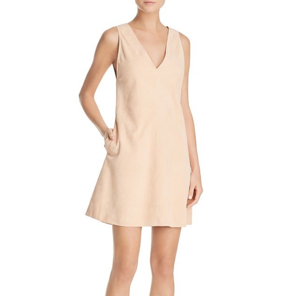Theory Beige Midi Dress